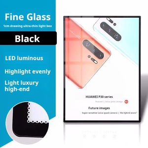 Siêu mỏng OLED một mặt Độ sáng cao 3000 lumens thời tiết nhôm lightbox <span class=keywords><strong>Snap</strong></span> khung quảng cáo hộp Đèn phim - Product Image 2