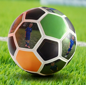 ลูกฟุตบอลเย็บด้วยเครื่องจักรที่ปรับแต่งได้ |   ลูกบอลฝึกซ้อม PVC ยี่ห้อ Zhulei 4 ลูก สำหรับนักเรียนและผู้ใหญ่ |   เหมาะสำหรับผู้เริ่มต้น - Product Image 3