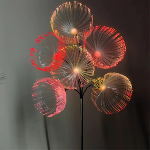 Art décor nordique designer fleur pissenlit led <span class=keywords><strong>glo</strong></span>, décoration de noël fée guirlande lumineuse pissenlit, pissenlit led décoration - Product Image 5