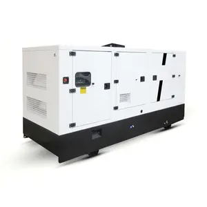 Generator listrik portabel, Generator DG kekuatan 400V 220V penggunaan pertanian dengan peredam senyap, sistem daya cadangan tanaman