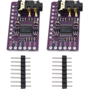 Lecteur audio haute fidélité pour électronique DIY GY-PCM5102 Décodeur DAC I2S - Pour Arduino et Raspberry Pi - Product Image 1