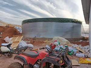 Tanque de Agua de PVC y Acero Galvanizado en Caliente Marca YUNMA, Suministro de Fábrica, Depósito Prefabricado de Alto Estándar de 5m-1000m - Product Image 3