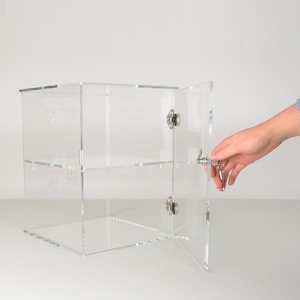 Custom Clear Large 3-Tier Perspex Acrylic for Display Cabinet with Storage for Beautiful <b>Model</b> Toy Car and Custom Logo - Product Image 6