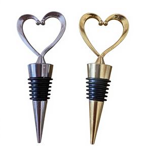 Bouchon de bouteille de vin en métal à forte vente, écologique, étanchéité sécurisée, coffrets cadeaux personnalisés pour la maison et les restaurants - Product Image 1