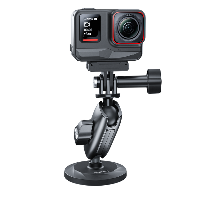 Telesin Universal Camera Accessessories For Insta360 Aluminum Alloy Magnetic Mount For Insta360 Ace&ace Pro Camera