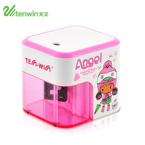 Tenwin 8003 Mignon Bande Dessinée Portable Batterie Cadeau <span class=keywords><strong>Électrique</strong></span> Taille-Crayon pour Enfants Enfants - Product Image 3