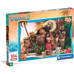 CLEMENTONI SUPER - Rompecabezas de Disney Moana de 104 piezas 2 - Product Image 1