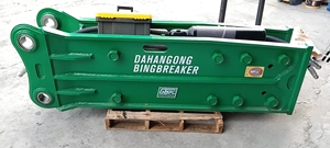 Mini Graafmachine Gebouw Beton Sloop Van Rock Hamer Breker Sloop Drillbit <span class=keywords><strong>Hyundai</strong></span> Hydraulische Hamer - Product Image 2