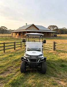 Carrito de Golf Eléctrico BETETEK de 2 Plazas, Diseño Moderno y Compacto, para Campos de Golf y Caminos Privados - Product Image 2