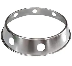 Nhà Bếp Ware Thép Không Gỉ Wok Frying Rack Đứng Gang Wok Ring Cho Gasfornuis Chủ