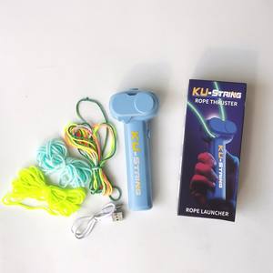 Karanlıkta Parlayan Halat Fırlatıcı Oyuncak Eğlenceli Kediler ve Köpekler için Aydınlık Halat El Dokuma Dekoratif Halat <span class=keywords><strong>DIY</strong></span> Anaokulu Halatı - Product Image 4