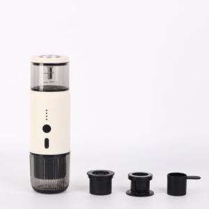 2026 New Arrival Wholesale Self Heating <b>Portable</b> Espresso <b>Coffee</b> <b>Maker</b> 2 In1 15 Bars Car Camping Travel Machine Stainless Steel - Product Image 1