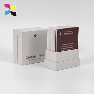 Carte da gioco domande di alta qualità per affermazione quotidiana Flash Card personalizzate per adulti giochi di carte - Product Image 3