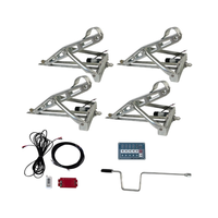 Pied de support de stabilisateur électrique de style C 12V RV et caravane avec alimentation électrique
