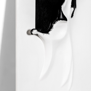 2021 Offre Spéciale encadrée Peint À La Main maison salon décor <span class=keywords><strong>blanc</strong></span> <span class=keywords><strong>Et</strong></span> <span class=keywords><strong>noir</strong></span> peinture peinture À L'huile abstraite sur toile - Product Image 2