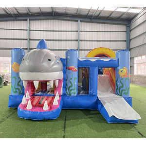 Équipement <span class=keywords><strong>de</strong></span> location <span class=keywords><strong>de</strong></span> fête maison <span class=keywords><strong>de</strong></span> rebond d'eau château gonflable <span class=keywords><strong>de</strong></span> <span class=keywords><strong>petite</strong></span> sirène avec toboggan et piscine - Product Image 2