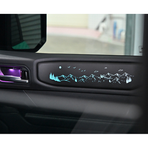 Luz Ambiental RGBIC Premium para Auto, Tira Acrílica Symphony, Lámpara Interior de Neón para Toyota PRADO/LC250 2024-2025 - Product Image 3