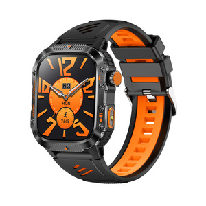 Reloj Deportivo GPS DF KT36, Digital, IP68, con Linterna, Pantalla TFT de 2.01'', Seguimiento de Salud, Frecuencia Cardíaca, Control de Música, Llamadas por Bluetooth, Reloj Inteligente 2025 - Product Image 2