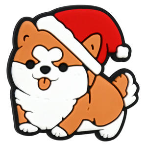 2025 breloques de chaussures de noël PVC souple en gros sabot accessoires de décoration breloques de chaussures de noël pour enfants cadeaux - Product Image 6