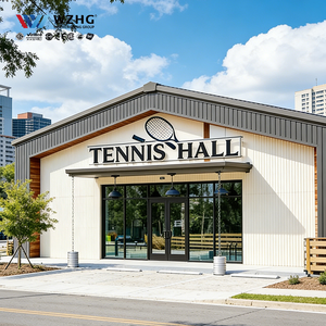 Structure en acier Q355B robuste pour salle de tennis couverte, faible entretien, durée de vie de 50 ans, surface galvanisée, prix d'usine - Product Image 1