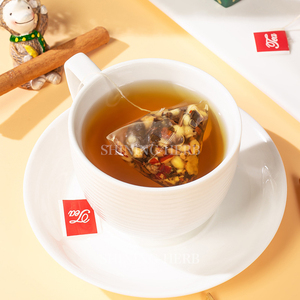 ถุงชาพีระมิดรสแอปเปิ้ลซินนามอนอบแห้งสีแดงผสมวันที่10ถ้วยแต่ละแพ็คเครื่องดื่มชาคริสต์มาสอีฟ - Product Image 3