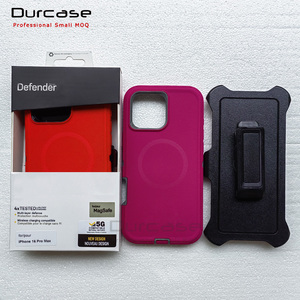 Thương Hiệu Từ Defender Với Logo Và Hộp Bao Bì Trường Hợp Điện Thoại Cho <span class=keywords><strong>Iphone</strong></span> 16 15 14 Pro Max 12 13 Rugged <span class=keywords><strong>Belt</strong></span> <span class=keywords><strong>Clip</strong></span> Cover Quay Lại - Product Image 2