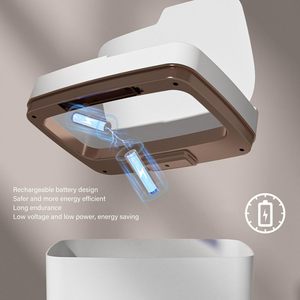 Poubelle intelligente électronique automatique en plastique, étanche, avec capteur de mouvement et couvercle, pour la maison, le mur, la cuisine ou la salle de bain - Product Image 6