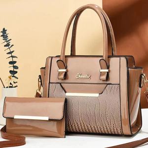 Alligator PU Leather Women's Bags Set Handbags Shoulder Bags Come With a <b>Wallet</b> for Women <b>Ladies</b> Large Purses - Product Image 6