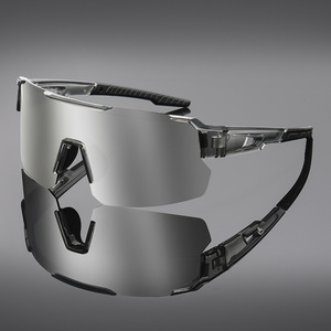 Lunettes de soleil de sport colorées pour le cyclisme, protection UV400, unisexes, pour la conduite en extérieur - Product Image 2