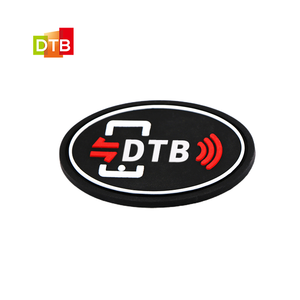 Aangepaste RFID siliconen label 13.56MHz lange afstand zacht wasbaar <span class=keywords><strong>NFC</strong></span>/HF siliconen waslabel - Product Image 3