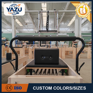 Reformer de Pilates de Madera Personalizado, Comercial, de Tipo Avanzado, Ajustable, Multifuncional, Portátil y Duradero para Estudio de Pilates - Product Image 2