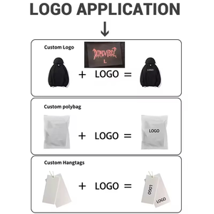 Produttore di moda personalizzato un pezzo di abbigliamento sportivo oversize abiti felpe con cappuccio cotone Unisex di spessore confortevole elegante - Product Image 4