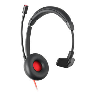 ชุดหูฟัง USB แบบโมโนพร้อมระบบตัดเสียงรบกวน DSP สำหรับ Teams Office <span class=keywords><strong>UC</strong></span> - Product Image 3