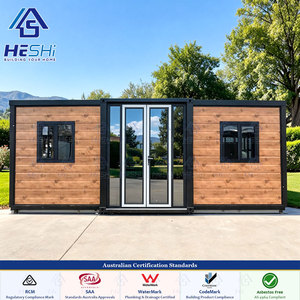 Casa Prefabricada Expandible en Contenedor de 20 y 40 Pies, Estándares Australianos, 1, 2, 3, 4, 5 Dormitorios, Moderna, en Venta, Casa Portátil Tipo Villa - Product Image 1
