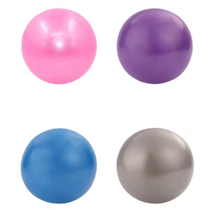 Pelota de yoga de PVC de alta calidad a prueba de explosiones, 25 cm, mate, pelota de pilates inflable, pelota de masaje, muy vendida. - Product Image 4