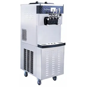 Comercial Ice Cream Machine With Air Pump Ice Cream Maker Machine Big Commercial