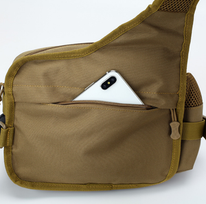DFB1008 Sac bandoulière tactique d'extérieur multifonctionnel grande capacité en nylon imperméable camouflage pour voyage - Product Image 3