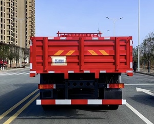 รถบรรทุกขนส่งสินค้าดีเซลใหม่ Dongfeng 30T จากโรงงาน  แบบพื้นเรียบ 4x2 6x4 8x4 สำหรับงานขนส่งโลจิสติกส์ - Product Image 4