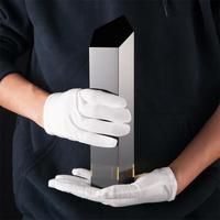 Anpassbare Schwarze Kristall-Stern-Trophäe - Umweltfreundlich Poliert UV-Bedruckt