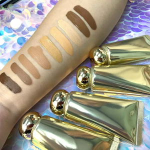 Làm cho trang điểm của riêng bạn Vegan <span class=keywords><strong>Foundation</strong></span> lỏng Full Bìa lâu dài nhãn hiệu riêng Matte không thấm nước tạo nên nền tảng - Product Image 5