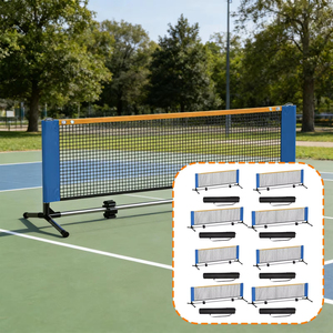 Barrière de sport portable en maille Oxford résistante aux intempéries, sac de transport, montage rapide, pour jeux de jardin - Product Image 3