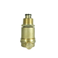 Vanne de purge automatique en laiton DKV, filetage mâle BSP 1/2 pouce PN16 pour système de canalisation de chaudière à eau