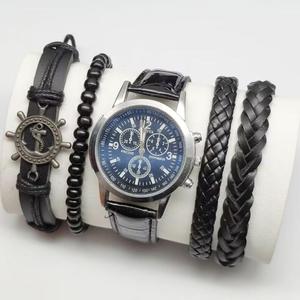 <span class=keywords><strong>Montre</strong></span>-bracelet analogique à quartz en cuir noir de luxe pour homme, vente chaude, cadran sport, <span class=keywords><strong>montre</strong></span> à quartz <span class=keywords><strong>pas</strong></span> chère pour homme - Product Image 5