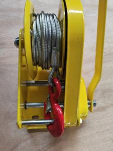 <span class=keywords><strong>Cabrestante</strong></span> <span class=keywords><strong>Manual</strong></span> Pequeño con Autobloqueo de 1200lbs/1800lbs, Operado a Mano con Cable Metálico - Product Image 4