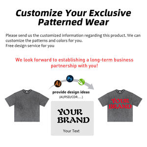 Camiseta Extra Grande de Alta Calidad para Hombre, Personalizada con Lavado Ácido, Gráfico, 100% Algodón Pesado, Impresión Digital Grande, Camiseta DTG - Product Image 4