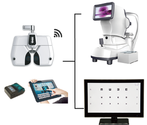 Nuevo Tipo de tabla de prueba de ojo Pantalla retroiluminada LED de 21,5 pulgadas Control remoto infrarrojo Tabla de visión LED - Product Image 2