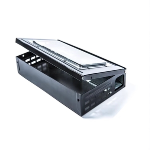Multi-Catch Metal Automatic <strong>Electronic</strong> <strong>Rat</strong> Killer Mouse <strong>Trap</strong> Black Box Mouse Bait Box Small Custom Pest Control Mouse <strong>Traps</strong> - Product Image 2