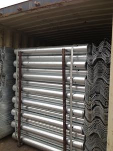 Barandilla de carretera de acero galvanizado con inmersión en caliente, barandilla de seguridad de carretera con laminado en frío, barrera Anticolisión de tráfico, hecha en China - Product Image 6