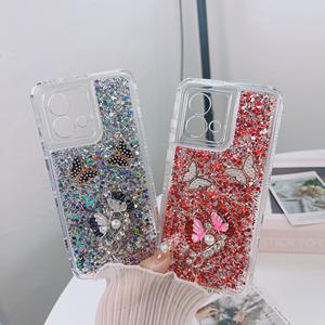 Funda Protectora Brillante con Purpurina y Diseño de Mariposa para Teléfono Móvil INFINIX Note 40X 5G HOT 30i NOTE 30 <span class=keywords><strong>PRO</strong></span> 4G NOTE 40, 2024 - Product Image 4