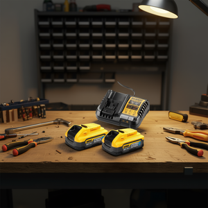 Paquete de 2 Baterías DeWalt Power Stack de 18V 5.0Ah con Cargador - Product Image 3